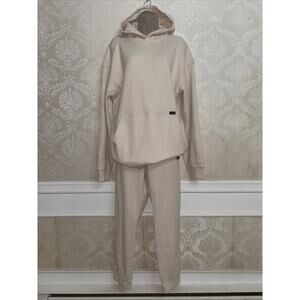 NWT TLF Take Life Further Cotton Blend 2 Piece Lounge Set Size M